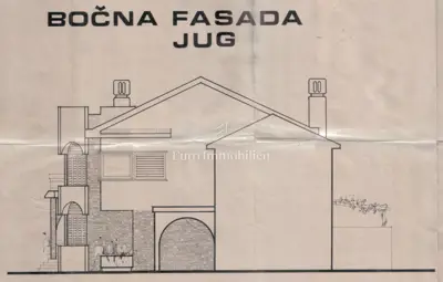Kuća 241 m², Malinska na Krku, pogled na more i terasa - 4