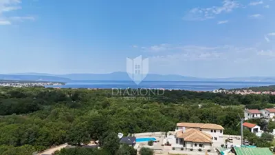 Building plot 630 m², Malinska, sea view - 5