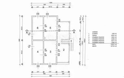 Kuća 222 m², Vir - 4 apartmana i terasa - 23