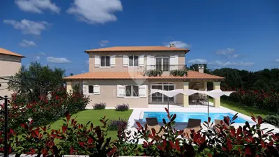 House 665 m², Žminj - pool and summer kitchen