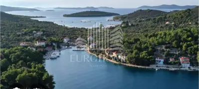 Baugrundstück 649 m², Brbinj - 70 m vom Meer - 2