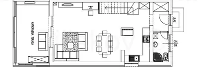 Trosoban dvoetažni stan, 1.red do mora