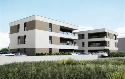 Apartment 71.76 m², Valdebek, garden and covered terrace