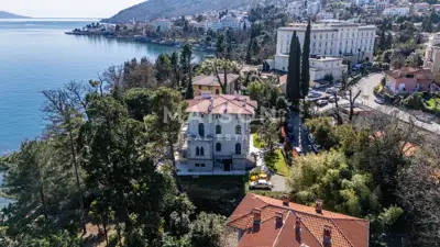 Lovran - Historische Villa erste Reihe zum Meer - 20