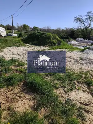 Istra, Batvači Baugrundstück mit Projekt für ein Haus mit Pool - 6