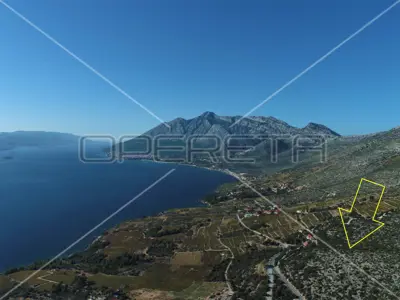 Grundstück 158.155 m², Orebić - Blick auf den Pelješac-Kanal - 4