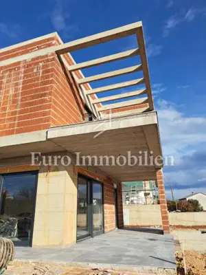 Villa u okolici Krka, bazen i pogled na more - 3