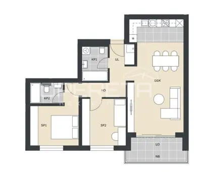 Stan 82,78 m², Velika Gorica, novogradnja u Kromosovu naselju - 3