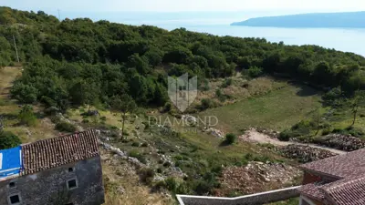 Land 547 m², Brseč - quiet location near the sea