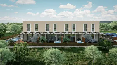 Wohnung 105 m², Vilanija bei Umag, Meerblick