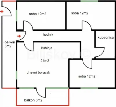 Wohnung 91 m², Splitska, 100 m vom Meer und Meerblick - 10