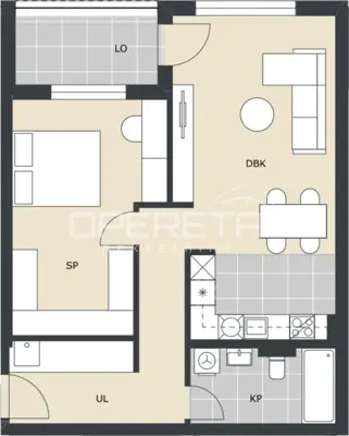Prodaja, Stan, Kromosovo naselje, Velika Gorica, 2s, 69 m² - 3