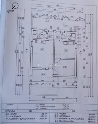 Apartmanska kuća s tri apartmana, otok Vir - 14