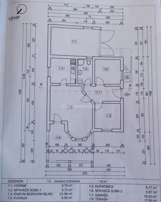 Apartmanska kuća s tri apartmana, otok Vir - 15
