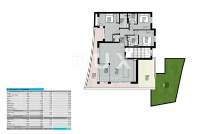Stan 192,6 m², Lovran - penthouse s panoramskim pogledom na more - 6