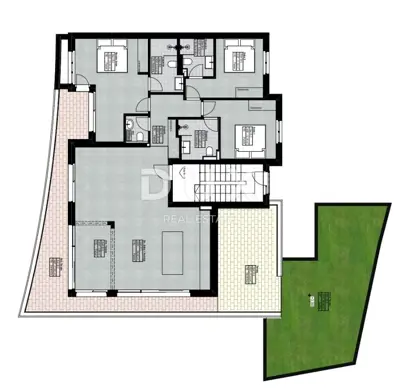 Stan 192,6 m², Lovran - penthouse s panoramskim pogledom na more - 8