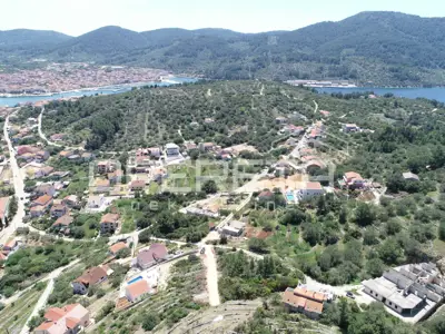 Building land 1,355 m², Vela Luka, sea view - 12