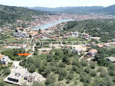 Building land 1,355 m², Vela Luka, sea view - 2