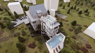 Rogoznica – luksuzni penthouse s privatnim bazenom na terasi