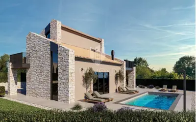 Villa 208 m², Sveti Lovreč - sea view and pool - 3