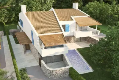 Kuća 400 m², Labin - dvojna villa u izgradnji