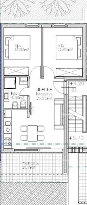 Moderan apartman u bloku D, blizina Umaga! - 3