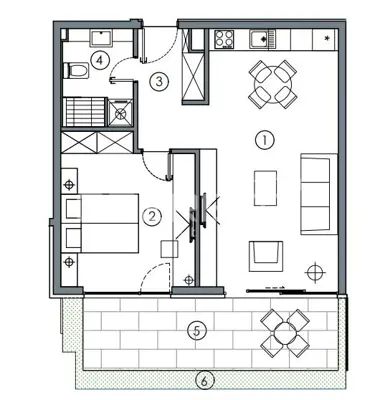 Stanovi u izgradnji - Makarska - spoj moderne arhitekture i vrhunskih materijala - 17