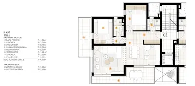 Apartment 84.8 m², Primošten-Dolac - 2 bedrooms, terrace - 9