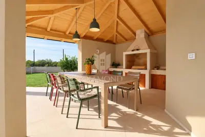 Villa 167 m², Svetvinčenat - Pool und überdachte Terrasse - 17