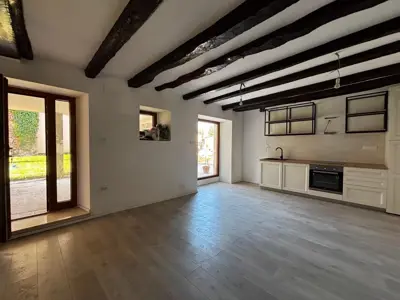 Steinhaus 211 m², Višnjan - Hof und Pool