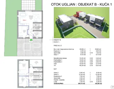 Prodaja, Kuća, Preko, Štrokova bb, Kuća u nizu, 106 m² - 12