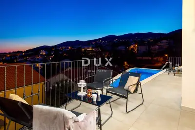 Ičići, vila s bazenom, 350 m², dugoročni najam - 2