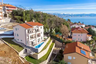 Ičići, vila s bazenom, 350 m², dugoročni najam - 21