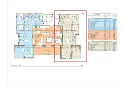 Apartment 78.9 m², Vodice - sea view and storage room - 16