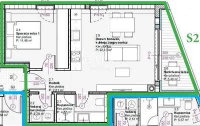DALMACIJA, VODICE - One-room apartment "S2" under construction - 6