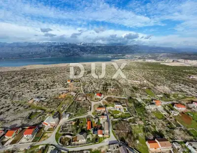 Baugrundstück 4.000 m², Ždrilo - Blick auf Velebit