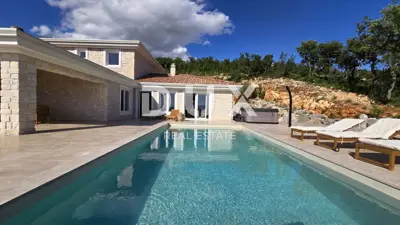 Villa 200 m², Jadranovo - beheizter Pool und Whirlpool - 6