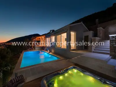 Villa 100 m², Brač - offener Meerblick - 3