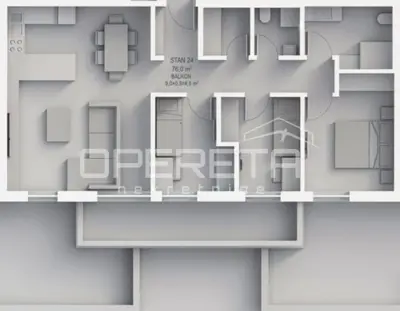 Apartment 81 m², Krapinske Toplice center - new construction - 4