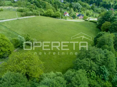 Građevinsko zemljište 3.384 m², Donji Laduč, pogled i potok - 2
