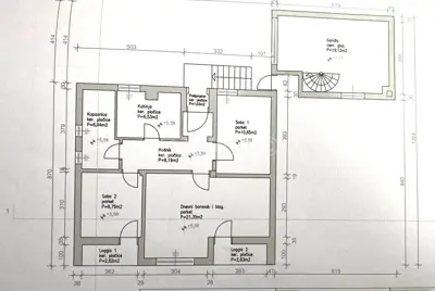 House 238 m², Gračani, panoramic view and quiet micro-location - 13