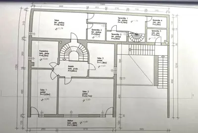 House 238 m², Gračani, panoramic view and quiet micro-location - 16