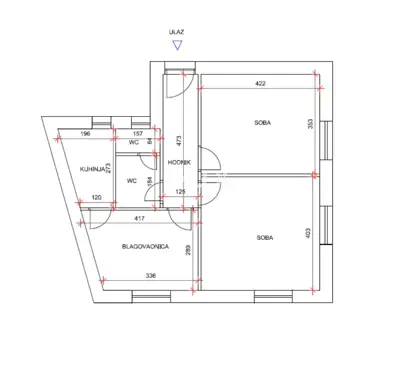 Stan 57 m², Banderovo u Rijeci - blizina fakulteta - 8