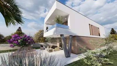 Okolica Baške - samostojeća villa s bazenom