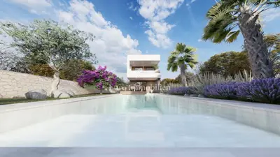 Okolica Baške - samostojeća villa s bazenom - 8