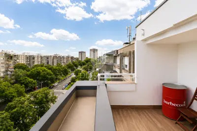 Stan 46,52 m², Travno - terasa i panoramski pogled - 7