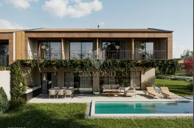 Doppelvilla 194 m², Poreč - Meerblick und Privatsphäre