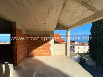 Wohnung 80 m², Otok Brač - Meerblick und Loggia