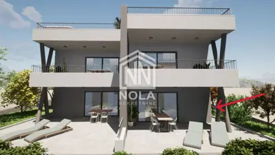 Stan 73 m², Vodice - vrt 60 m² i terasa