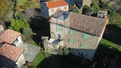 Kamena kuća 150 m², Momjan okolica - pogled na more - 3